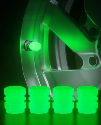 Glow-in-the-Dark Valve Caps for Car, Bike & Boda | Kenya
